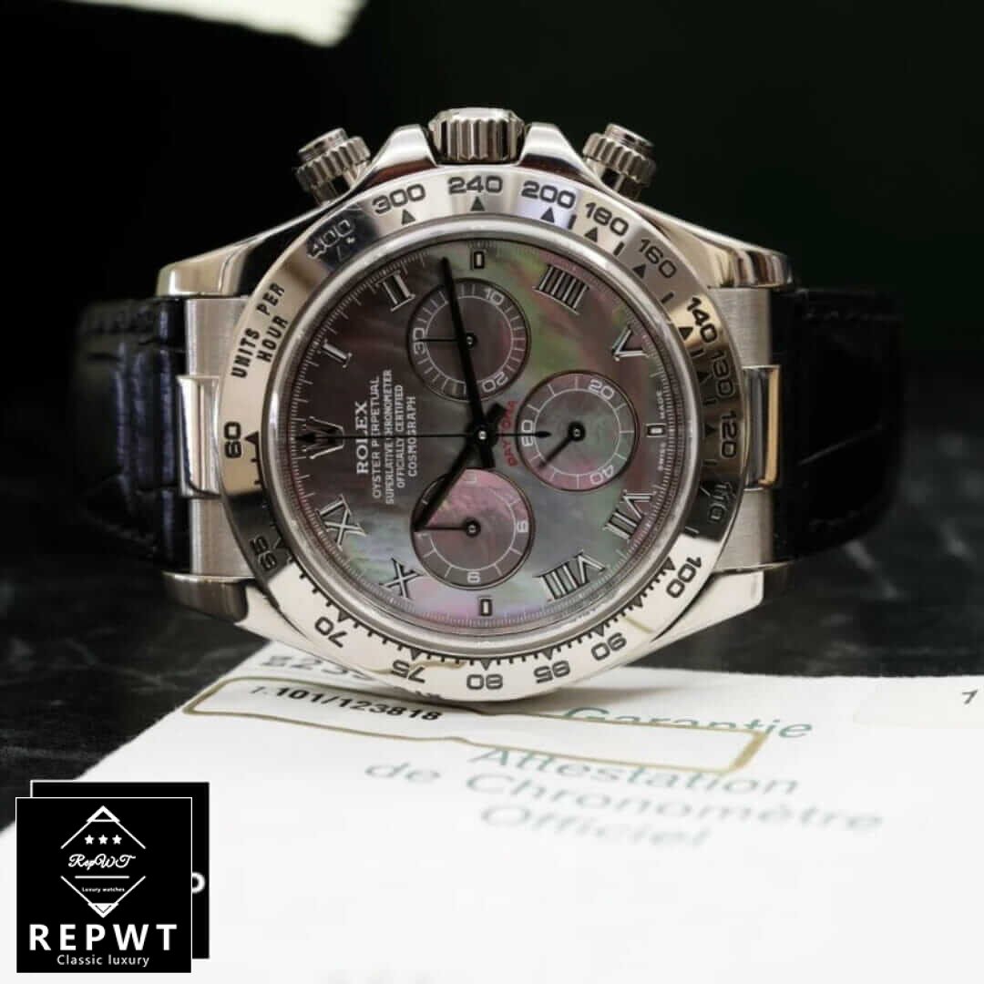 Rolex-Daytona-116519-Mother-of-Pearl-Dial-Romen-Numerial-Replica- Rolex-Daytona-116519-Mother-of-Pearl-Dial-Romen-Numerial-Replica-