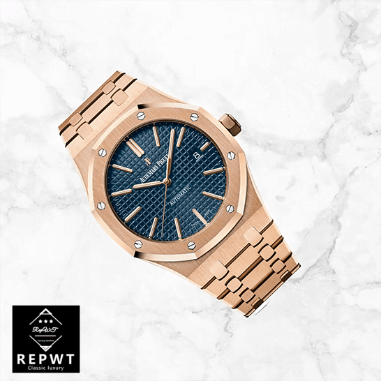 audemars_piguet_royal_oak_pink_gold_blue_dial_15400OR.OO_.1220OR.03_replica_unitedluxurynet-1