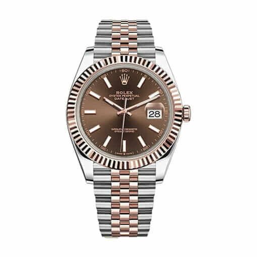 Rolex Datejust 126331 Everose Gold Automatic Chocolate Dial Jubilee