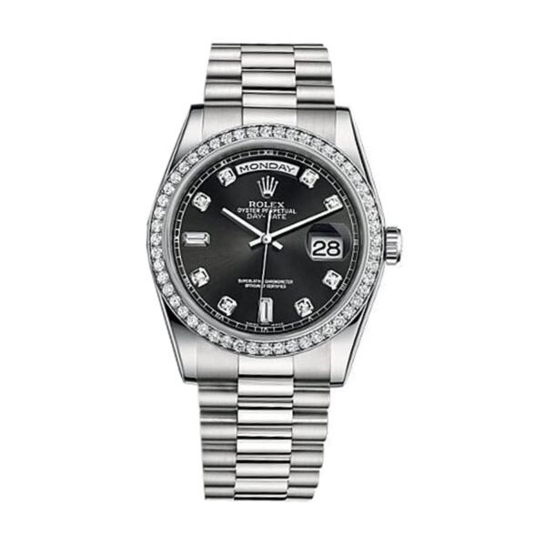 Rolex Day-Date White Diamond