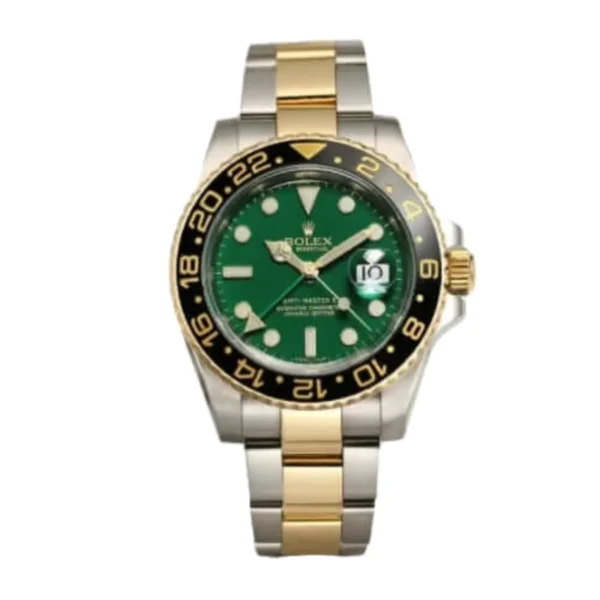 Rolex Gmt Green Steel