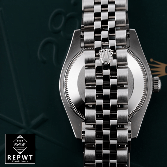 rolex_datejust_178384_white_gold_automatic_black_diamond_dial_jubilee_replica_bracelet-1