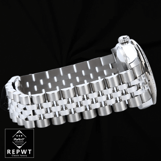 rolex_datejust_178384_white_gold_automatic_black_diamond_dial_jubilee_replica_left-1