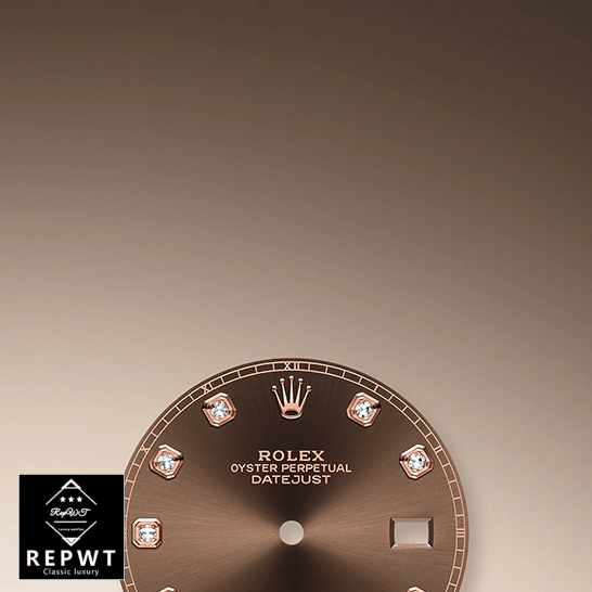 rolex_datejust_II_126331_rose_gold_steel_chocolate_diamond_dial_jubilee_replica_gem_set_unitedluxurynet