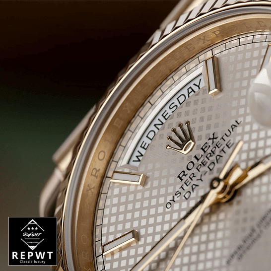 rolex_day_date_228238_yellow_gold_silver_diagonal_dial_replica_close_review-1 rolex_day_date_228238_yellow_gold_silver_diagonal_dial_replica_close_review-1