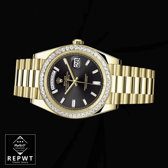 rolex_day_date_228398TBR_0001_KW_yellow_gold_diamonds_black_dial_oyster_replica_front_left_side-1 rolex_day_date_228398TBR_0001_KW_yellow_gold_diamonds_black_dial_oyster_replica_front_left_side-1