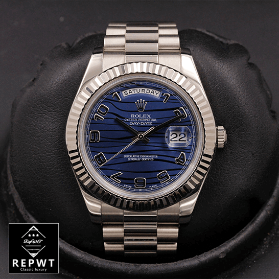 rolex_day_date_II_218239_V6_stainless_steel_sundust_dial_replica_front-1