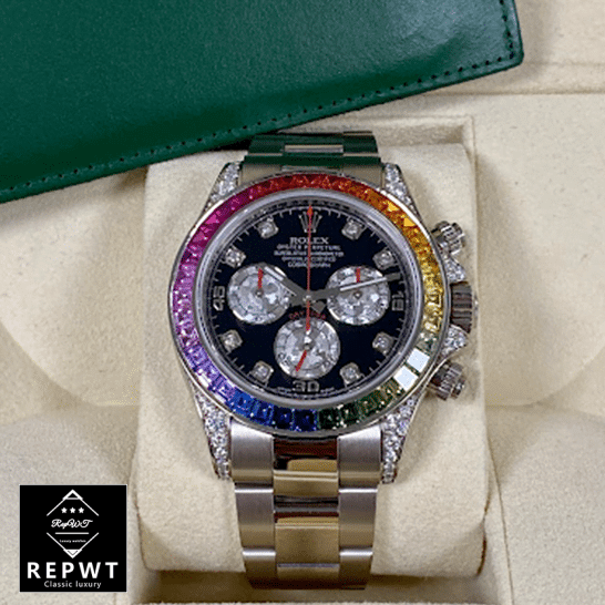 rolex_daytona_cosmograph_white_gold_diamond_set_custom_rainbow_116599RBOW_oyster_replica_box_unitedluxurynet rolex_daytona_cosmograph_white_gold_diamond_set_custom_rainbow_116599RBOW_oyster_replica_box_unitedluxurynet