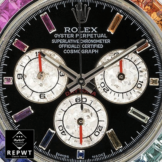 rolex_daytona_cosmograph_white_gold_diamond_set_custom_rainbow_116599RBOW_oyster_replica_dial_unitedluxurynet rolex_daytona_cosmograph_white_gold_diamond_set_custom_rainbow_116599RBOW_oyster_replica_dial_unitedluxurynet