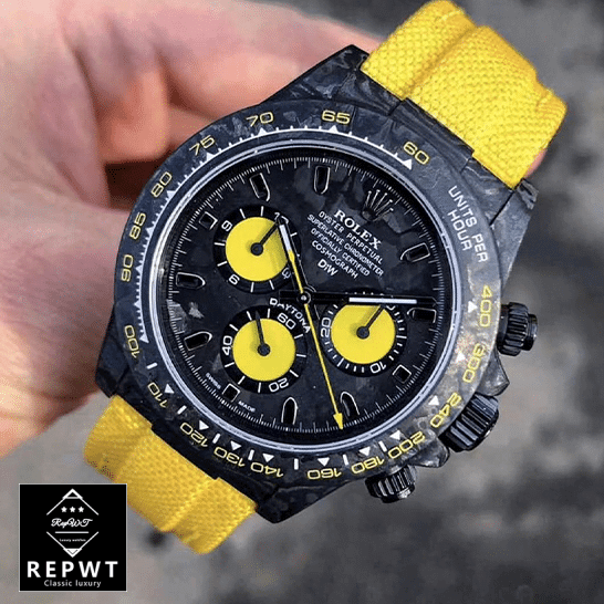 rolex_daytona_diw_ntpt_carbon_all_carbon_lemon_editon_front