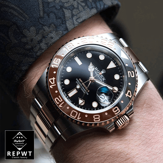 rolex_gMT_master_II_black_dial_126711CHNR_brown_black_replica_man_unitedluxurynet-1
