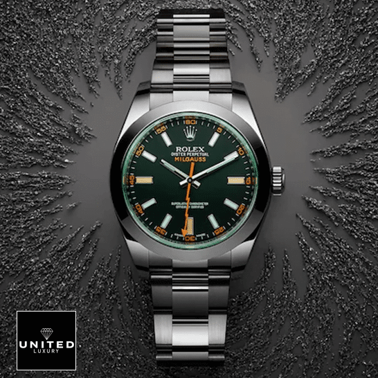 rolex_milgauss_black_dial_green_crystal_m116400GV_0001_oyster_replica_steel_unitedluxurynet rolex_milgauss_black_dial_green_crystal_m116400GV_0001_oyster_replica_steel_unitedluxurynet