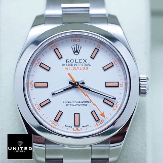 rolex_milgauss_unitedluxury_dial rolex_milgauss_unitedluxury_dial
