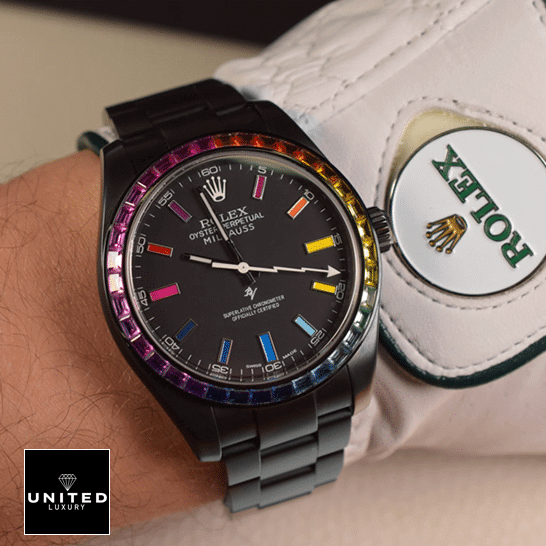 rolex_milgauss_unitedluxury_hand rolex_milgauss_unitedluxury_hand