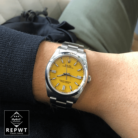 rolex_oyster_perpetual_yellow_dial_124300_replica_man_unitedluxurynet-1-1 rolex_oyster_perpetual_yellow_dial_124300_replica_man_unitedluxurynet-1-1